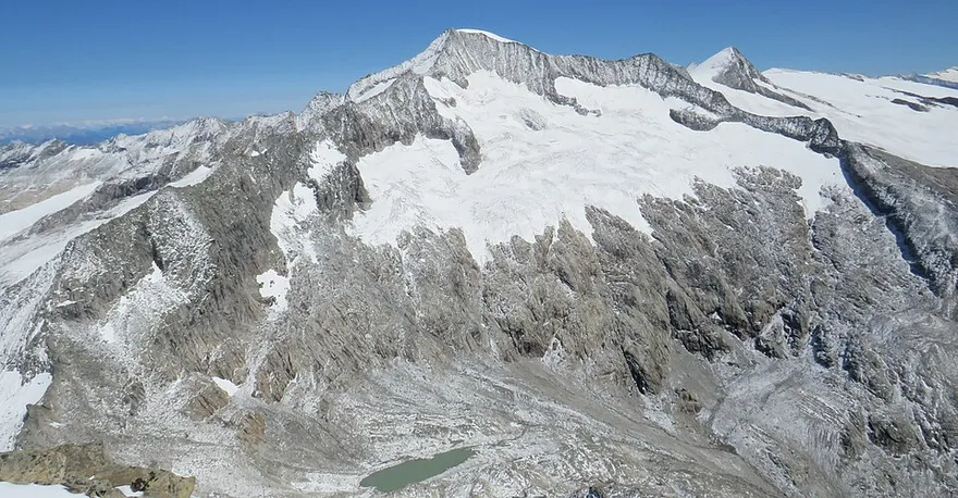 Großvenediger, 3.666 m, Venedigergruppe, Hohe Tauern, Österreich