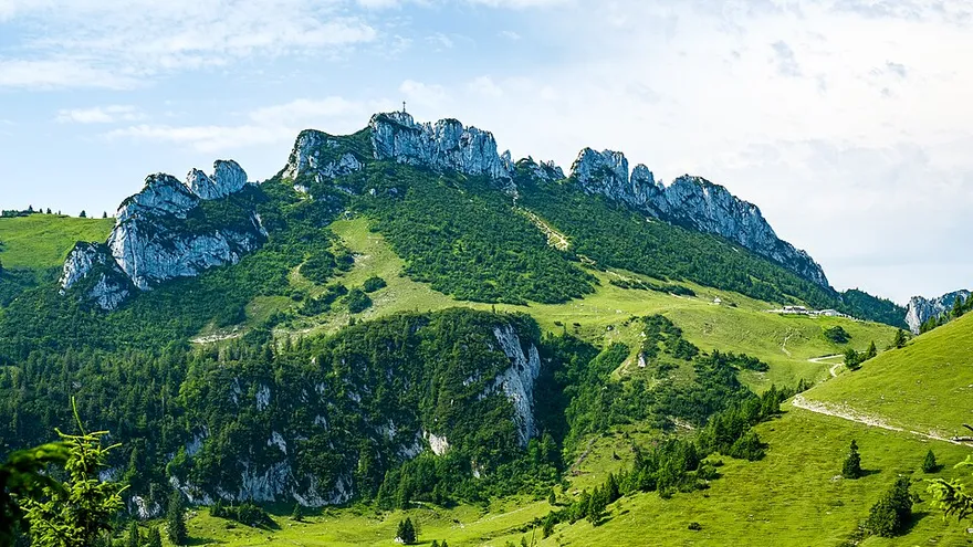 Kampenwand, 1.669 m, Chiemgauer Alpen, Deutschland